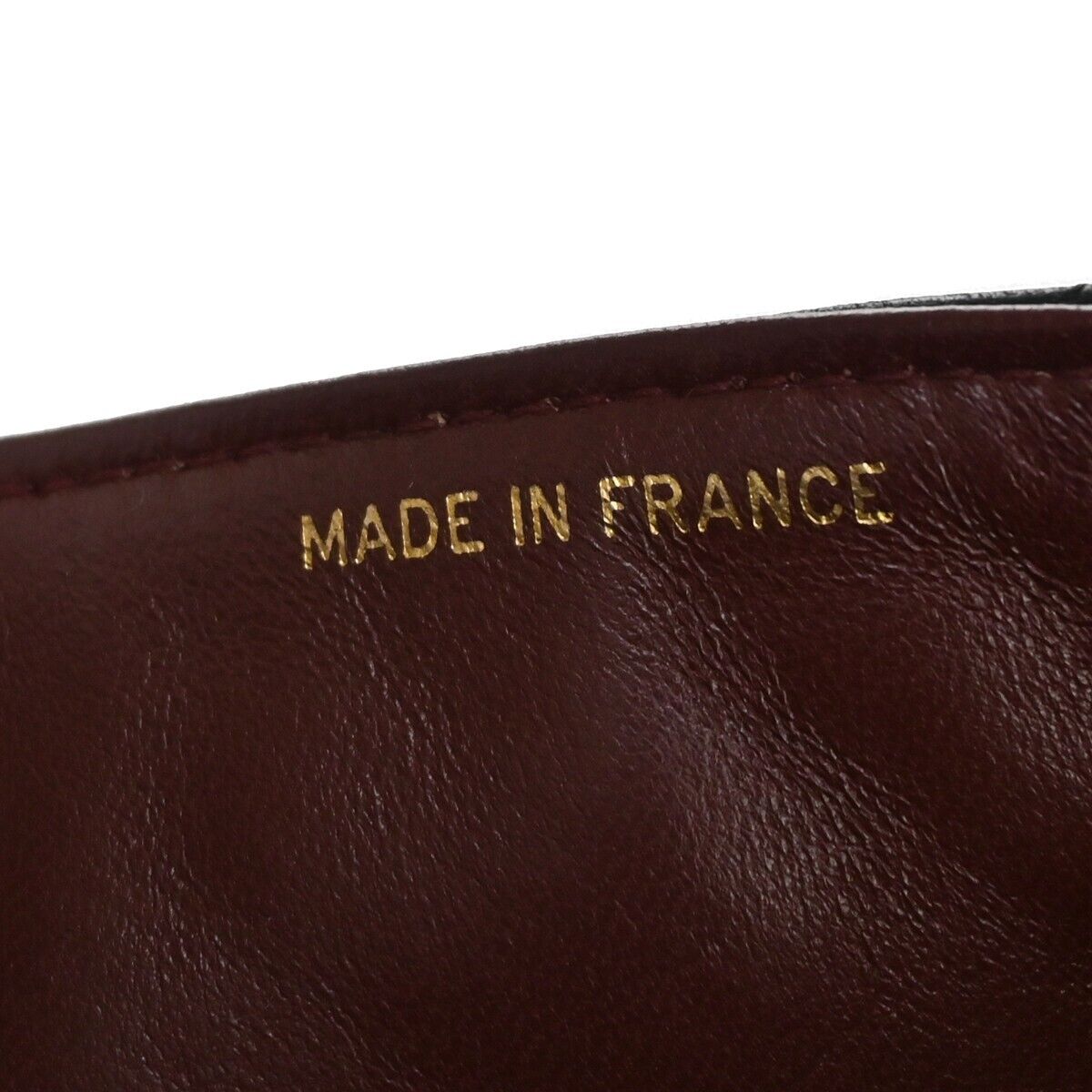 CHANEL CC Matelasse Chain Shoulder Bag Pouch Leather Black GHW Vintage 731RJ053