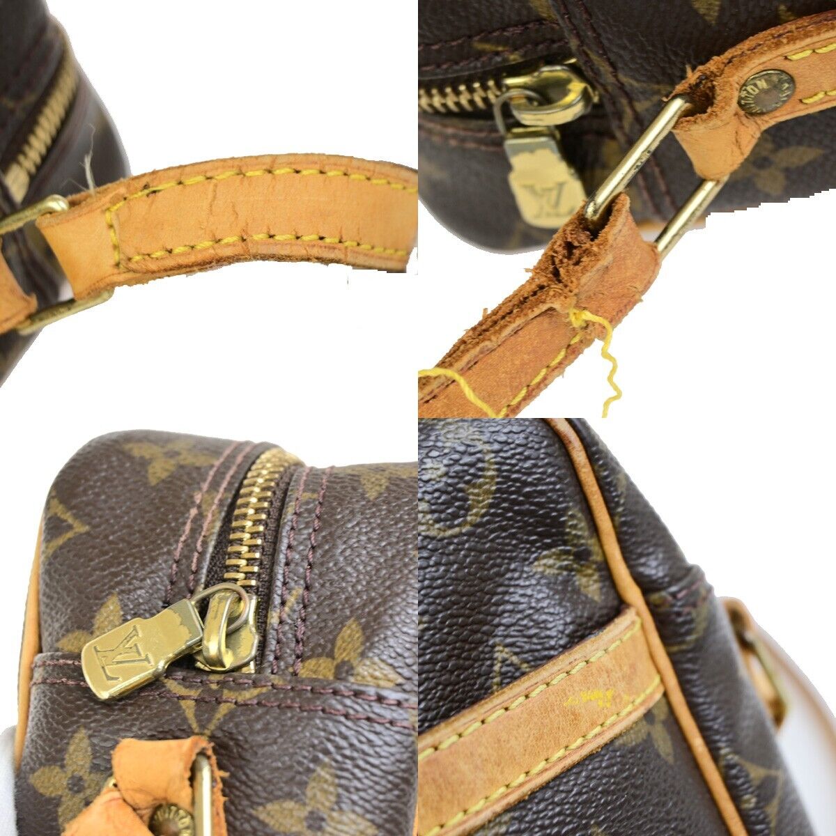 LOUIS VUITTON Trocadero 30 Shoulder Bag Monogram Leather Brown M51272 62EC882