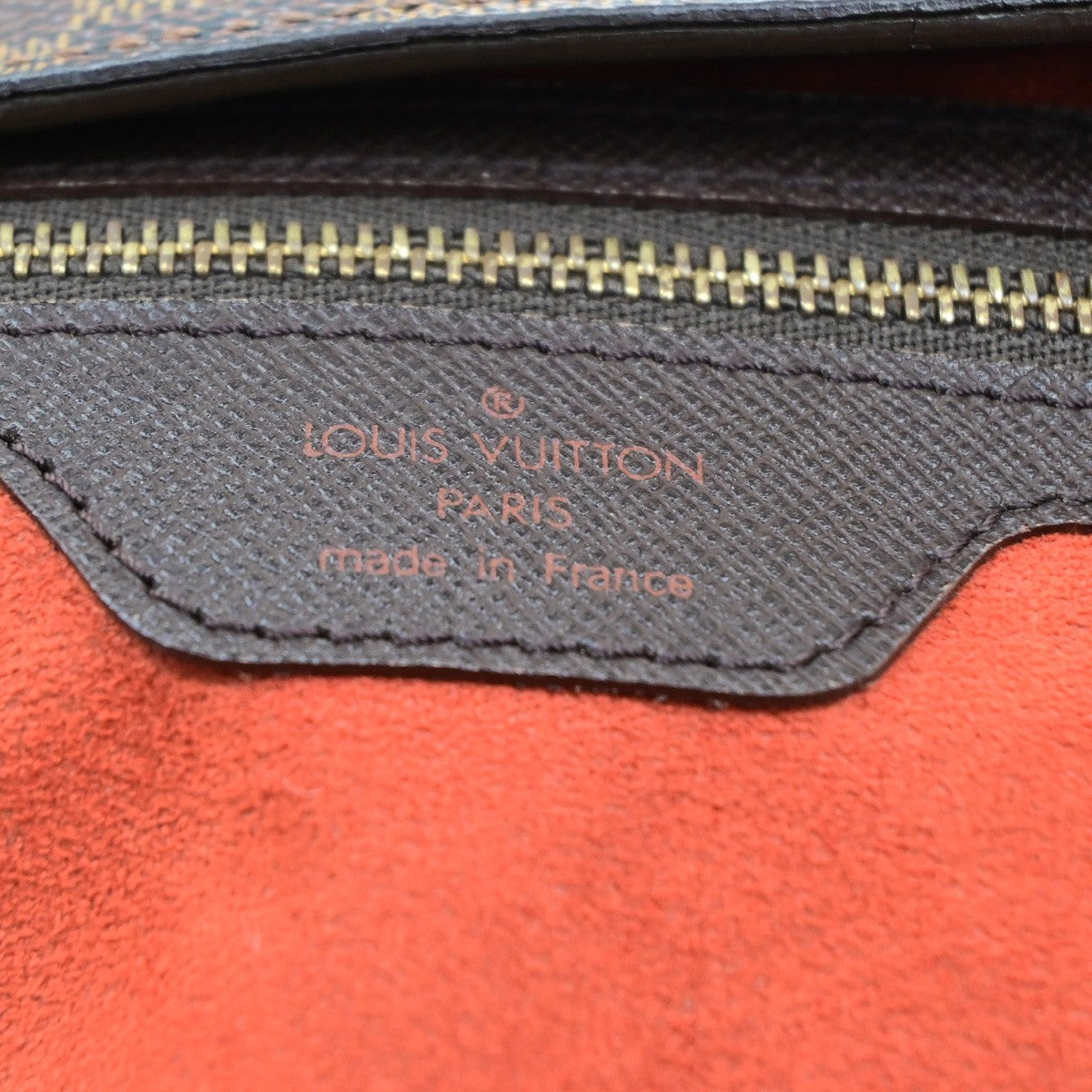 LOUIS VUITTON Venice PM Hand Tote Bag Damier Ebene Leather Brown N51145 91YJ262