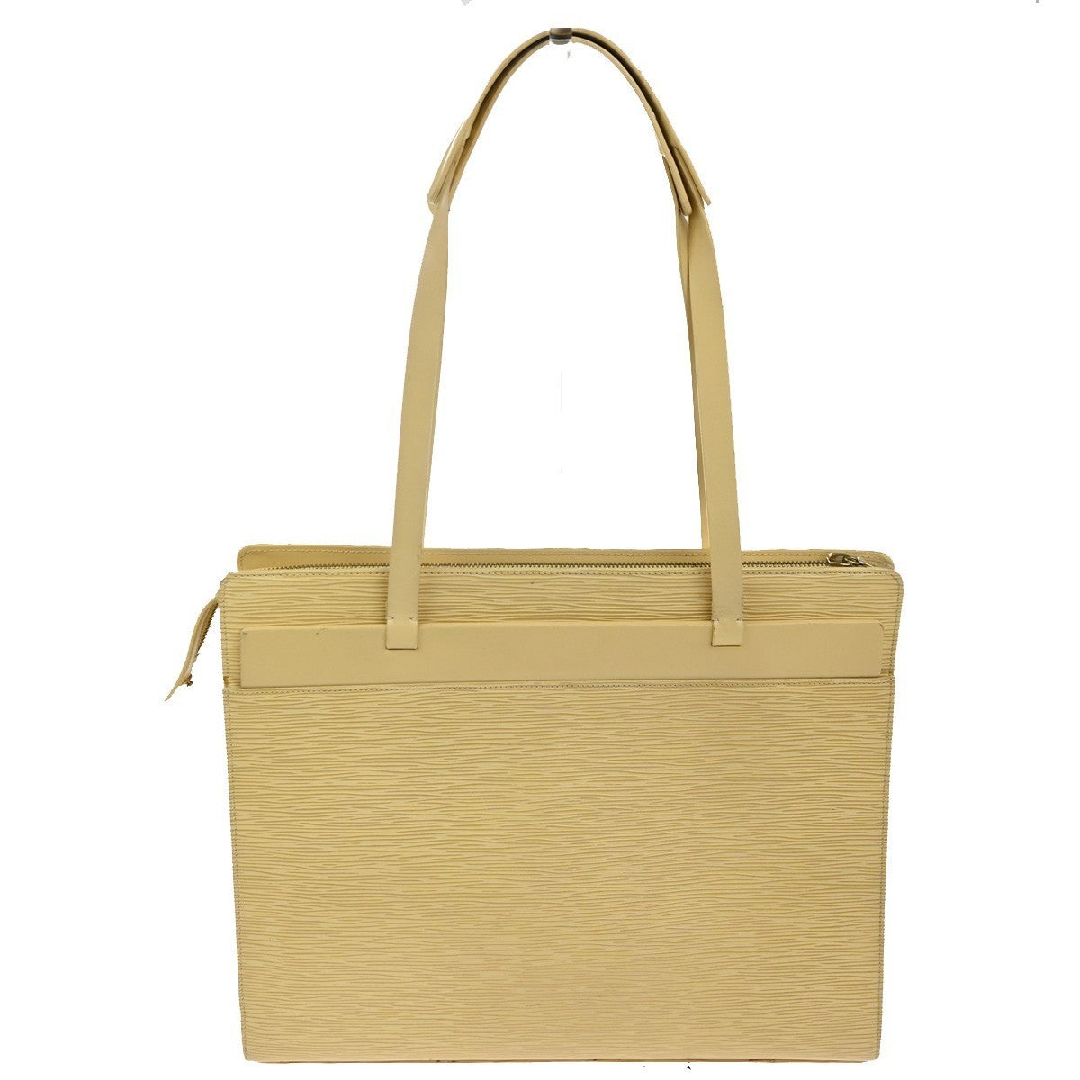 LOUIS VUITTON Logo Croisette GM Shoulder Bag Epi Leather Vanilla M5250A 39TA483