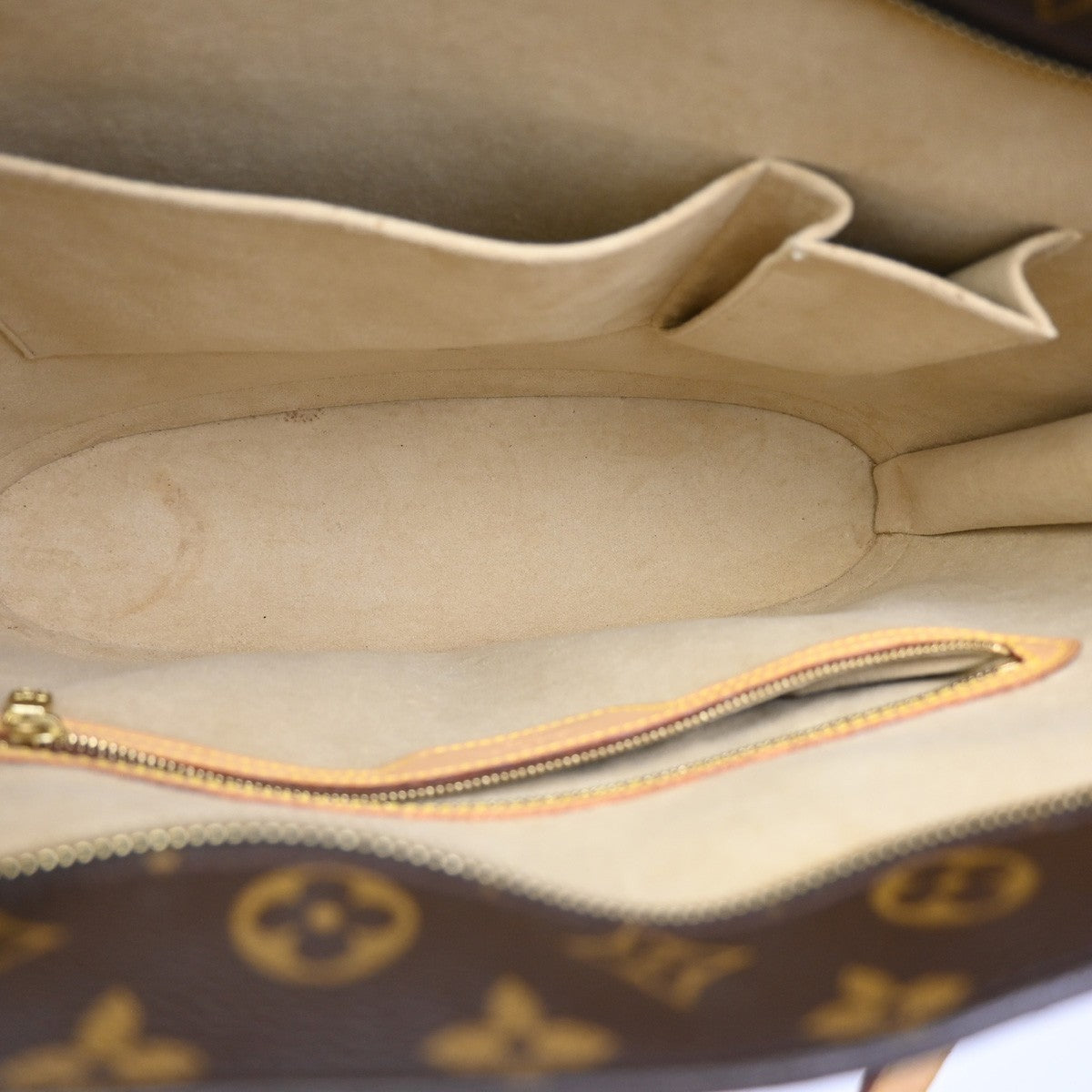 LOUIS VUITTON BABYLONE Shoulder Bag Monogram Leather Brown France M51102 16ZA066