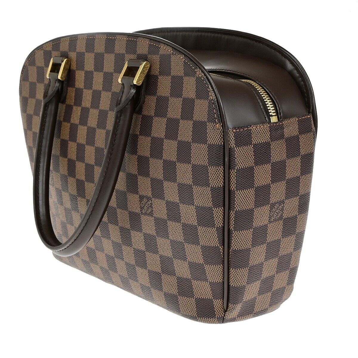 LOUIS VUITTON Sarria Horizontal Hand Bag Damier Ebene Leather BN N51282 93ED029