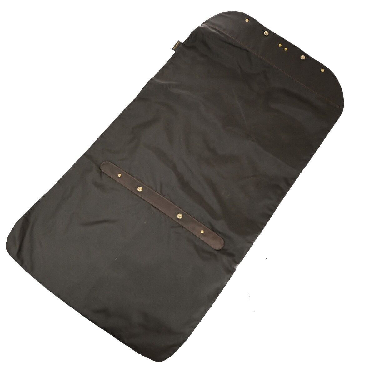 LOUIS VUITTON Garment Case Suite Clothes Cover Canvas Brown Gold-Plated 66EC550