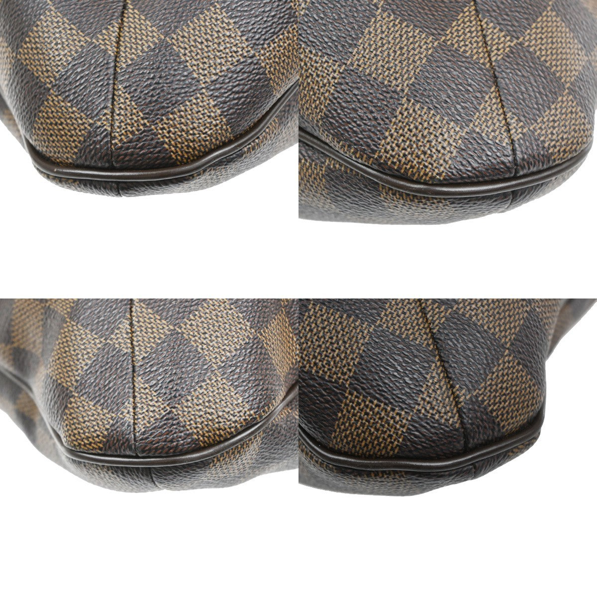 LOUIS VUITTON Bloomsbury PM Shoulder Bag Damier Leather Brown N42251 12CA977