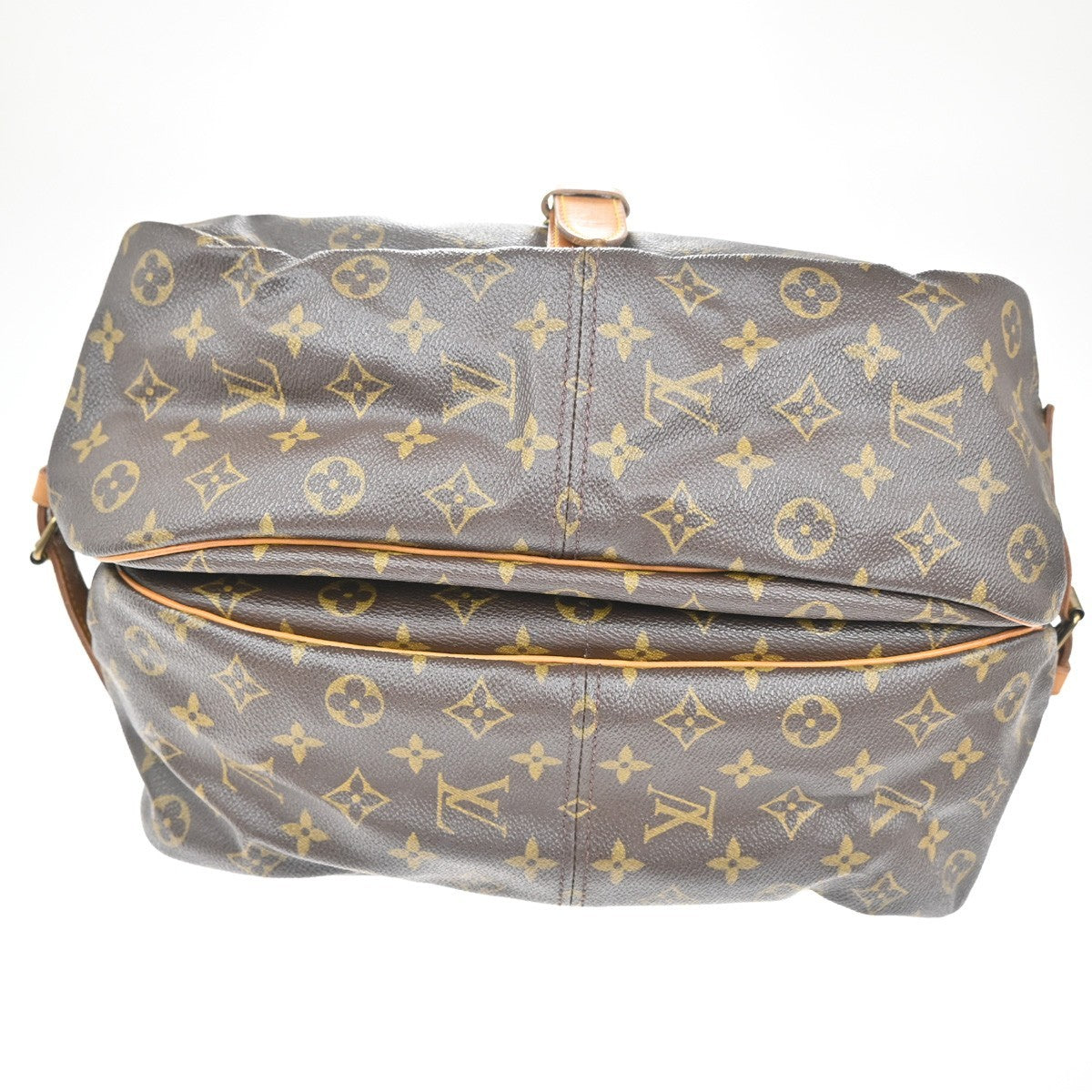 LOUIS VUITTON Saumur 35 Shoulder Bag Monogram Leather BN France M42254 82KC269