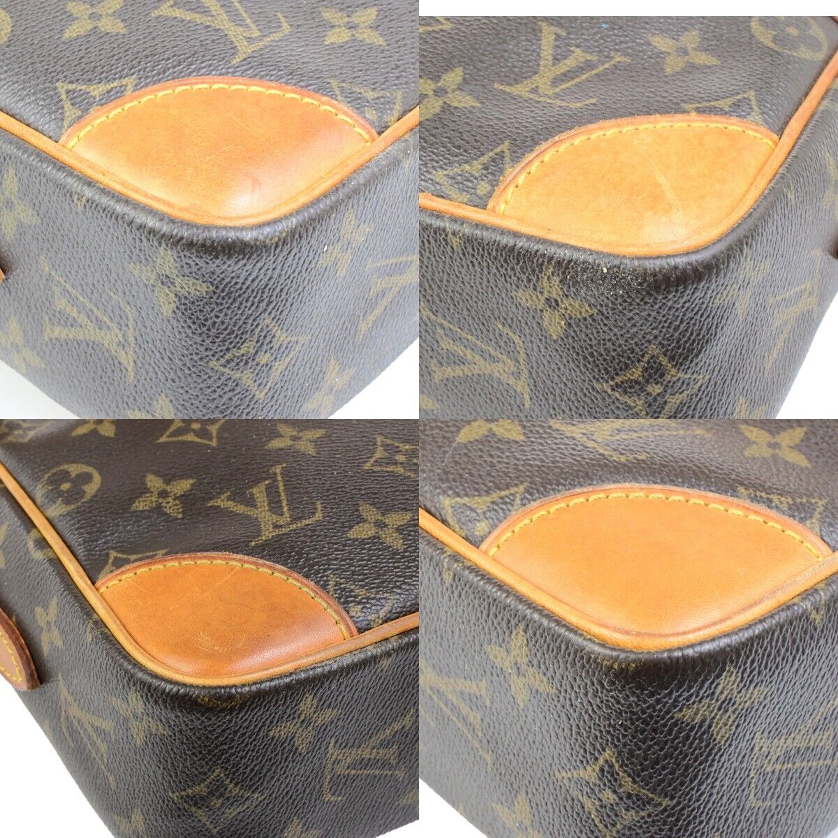 LOUIS VUITTON Trocadero 27 Shoulder Bag Monogram Leather Brown M51274 67FB294