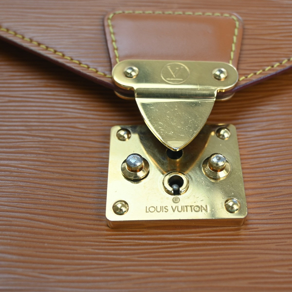 LOUIS VUITTON Porte Documents Bandouliere Hand Bag Epi Leather BN M54468 88ZA248