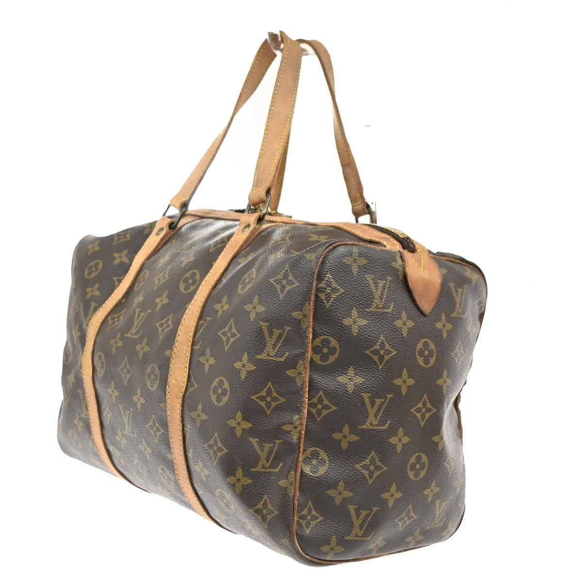 LOUIS VUITTON Sac Souple 35 Travel Hand Bag Monogram Leather BN M41626 64MA293