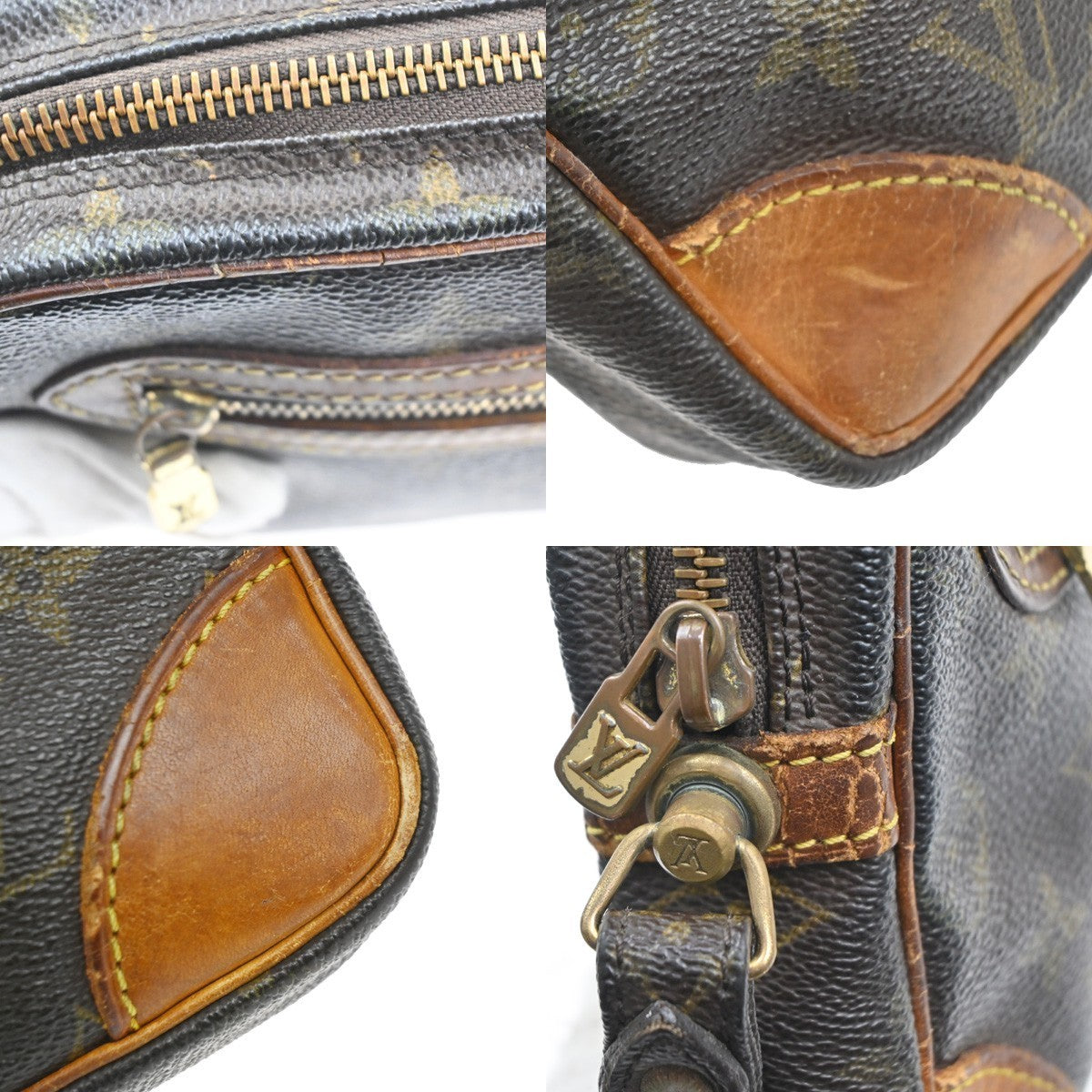LOUIS VUITTON Marly Dragonne GM Clutch Hand Bag Monogram Brown M51825 60MA194