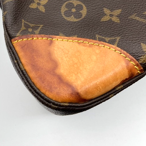 LOUIS VUITTON Boulogne 35 Shoulder Bag Monogram Leather Brown M51260 82DA109
