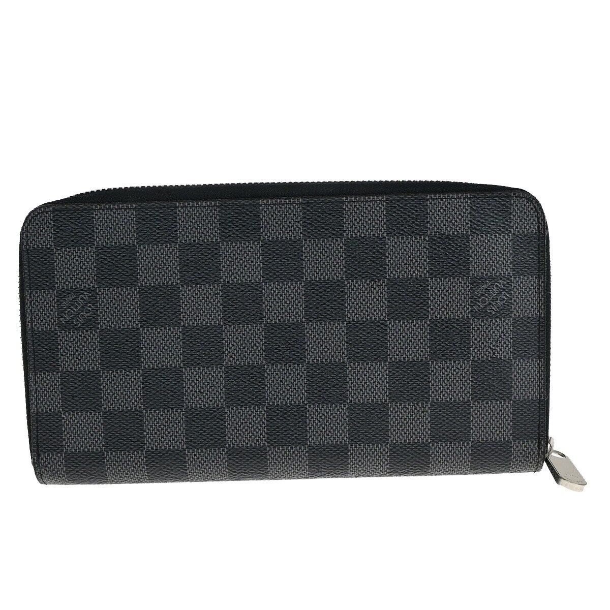 LOUIS VUITTON Zippy Organizer Long Bifold Wallet Damier Graphite N63077 82EB838