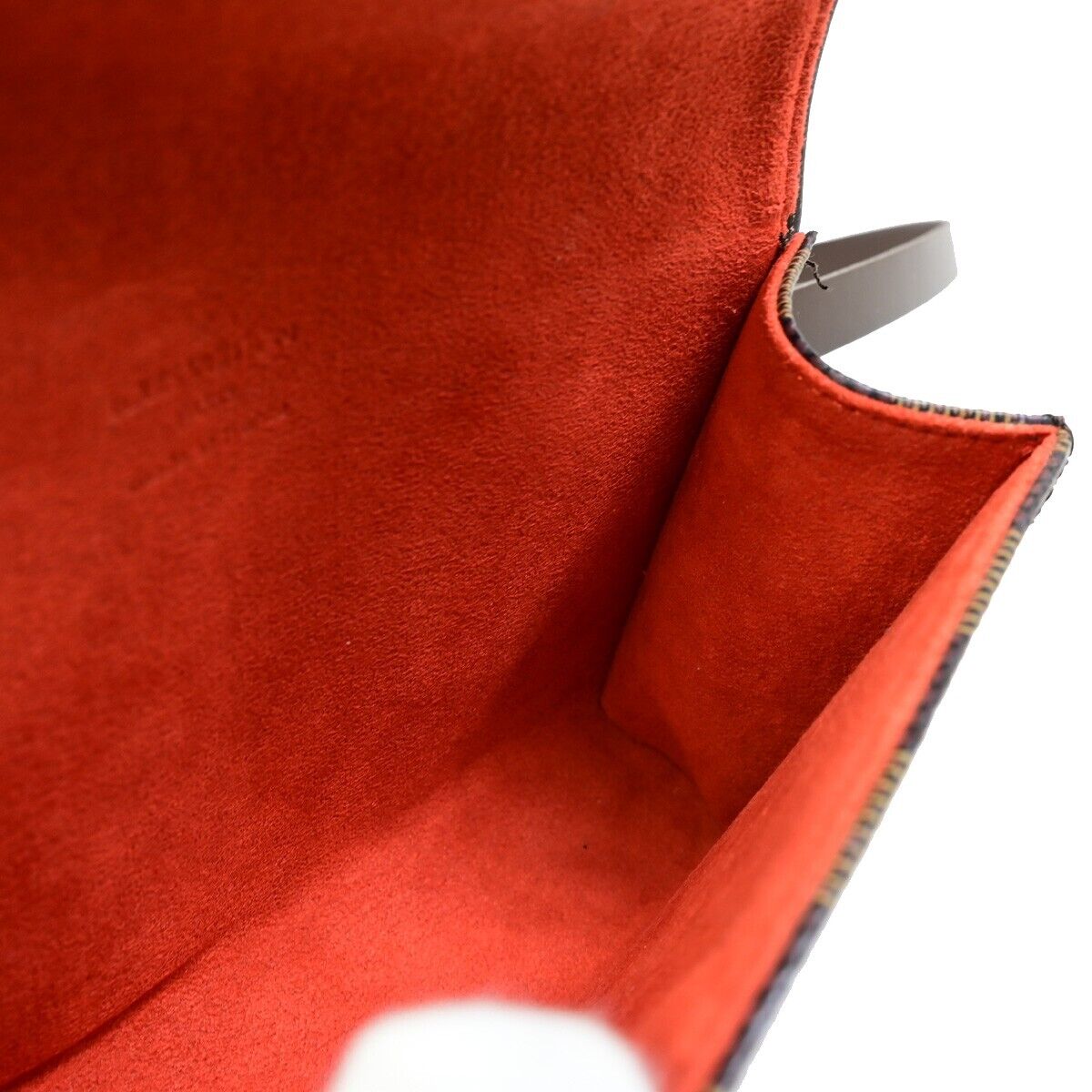 LOUIS VUITTON Pochette Florentine Bum Bag Damier Leather Brown N51856 59FA605