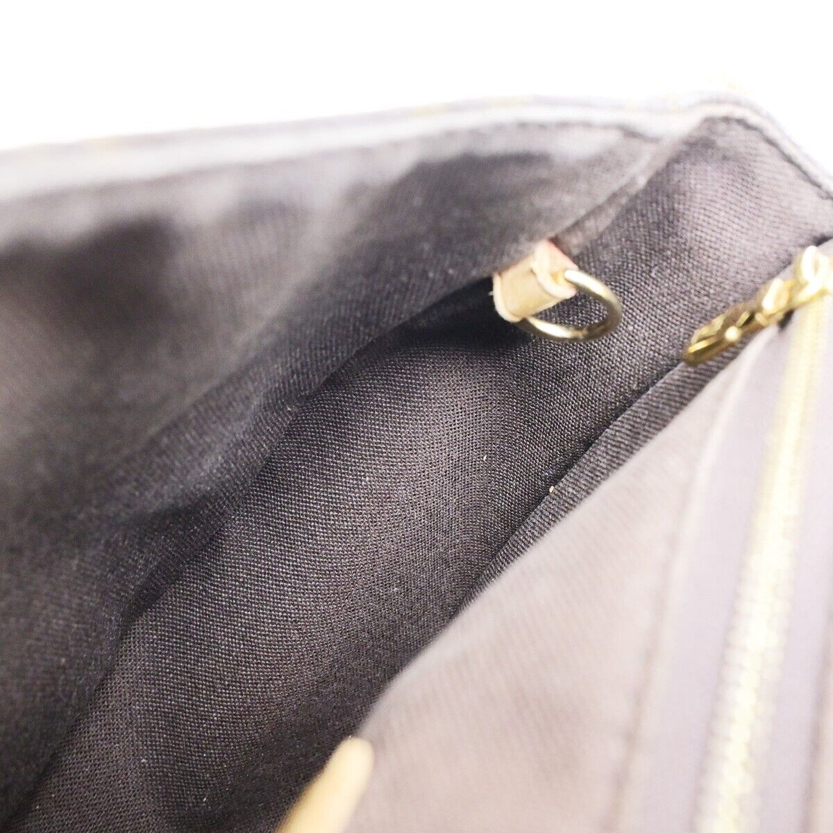 LOUIS VUITTON Menilmontant PM Shoulder Bag Monogram Leather BN M40474 61EC884