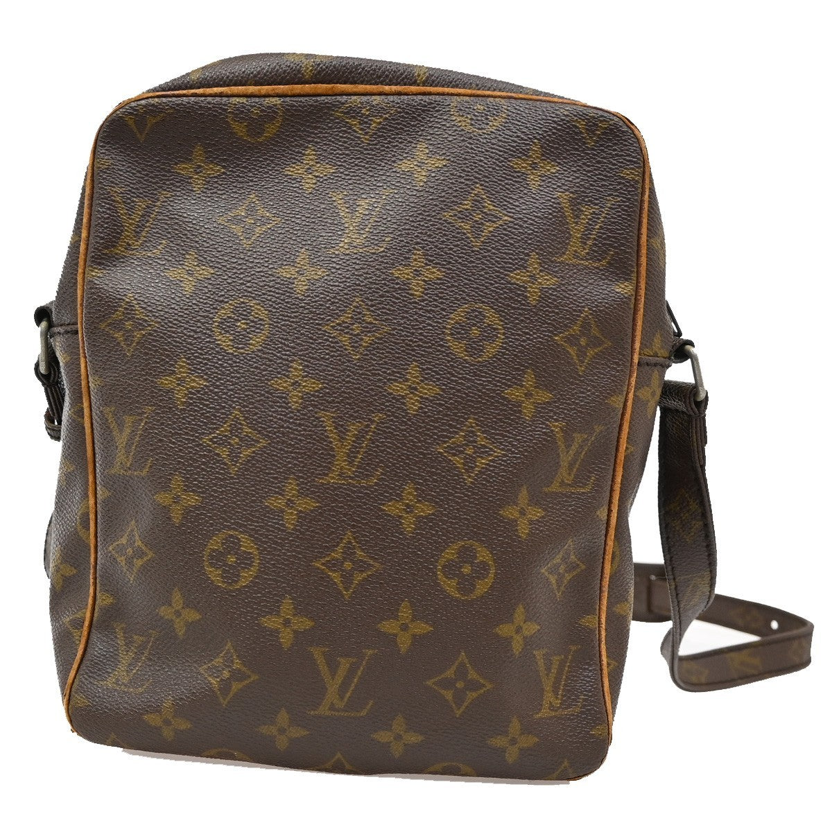 LOUIS VUITTON Petit Marceau Shoulder Bag Monogram Leather Brown M40264 04KB525