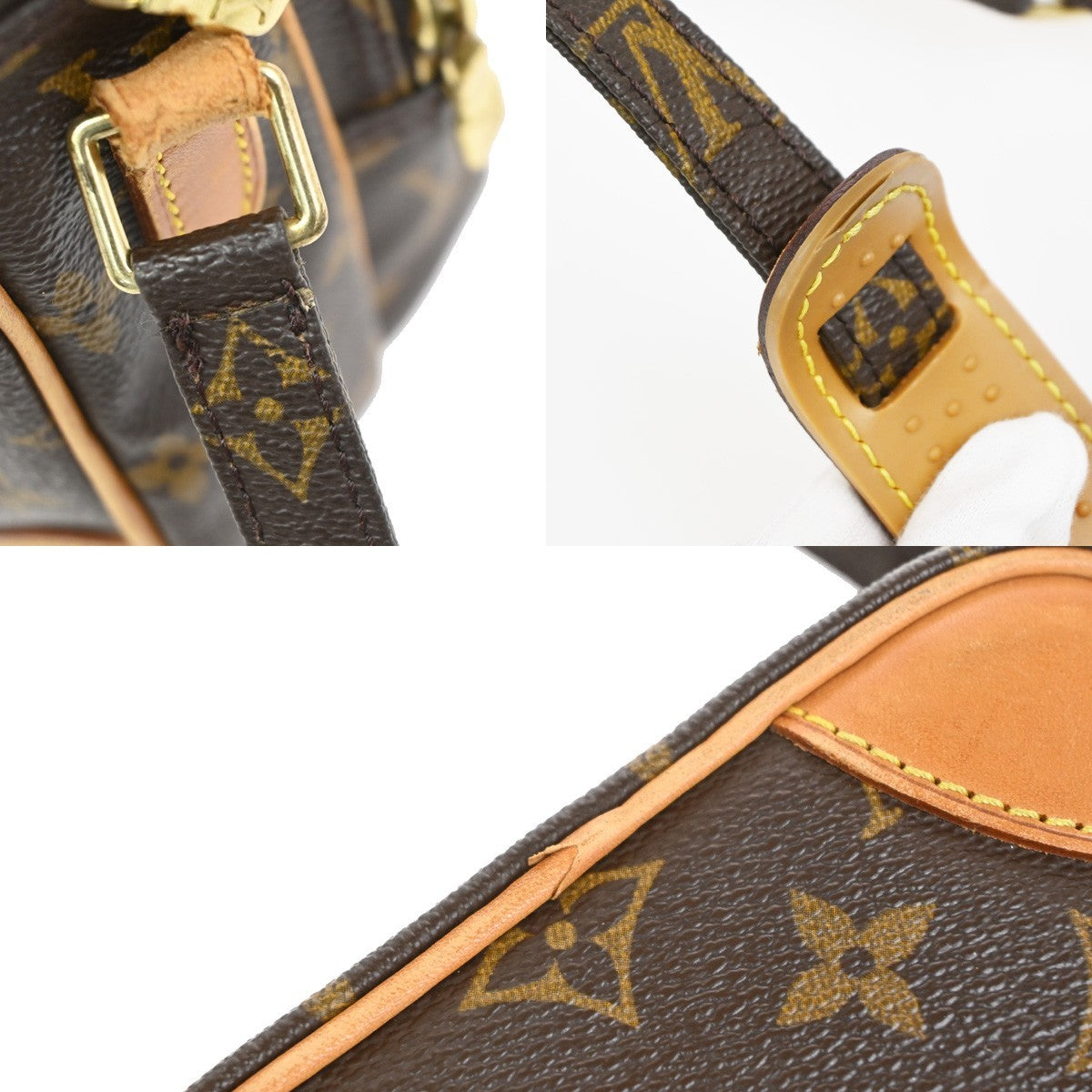 LOUIS VUITTON Amazon Crossbody Shoulder Bag Monogram Leather BN M45236 87MA596