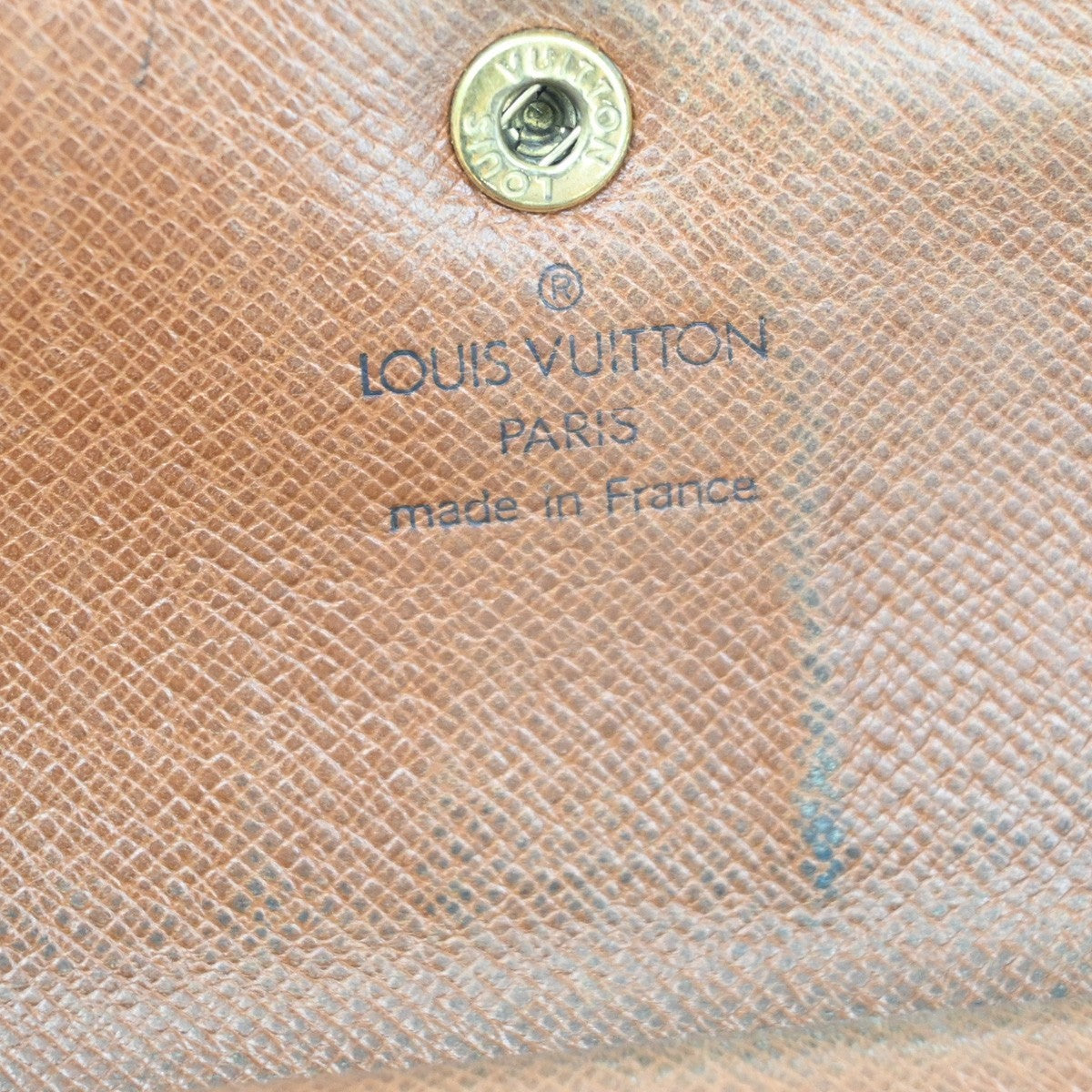 LOUIS VUITTON LV 3 Set Wallet Key Cigarette Case Monogram Leather Brown 01EF824