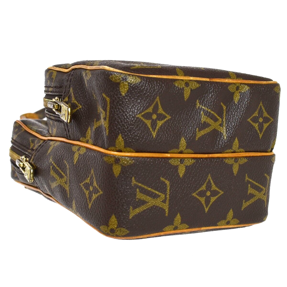 LOUIS VUITTON Mini Amazon Shoulder Bag Monogram Leather Brown M45238 86YG736