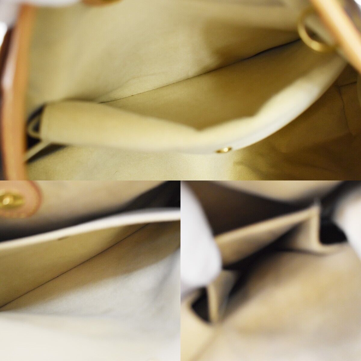 LOUIS VUITTON Galliera PM Shoulder Bag Monogram Leather Brown GD M56382 20YB929