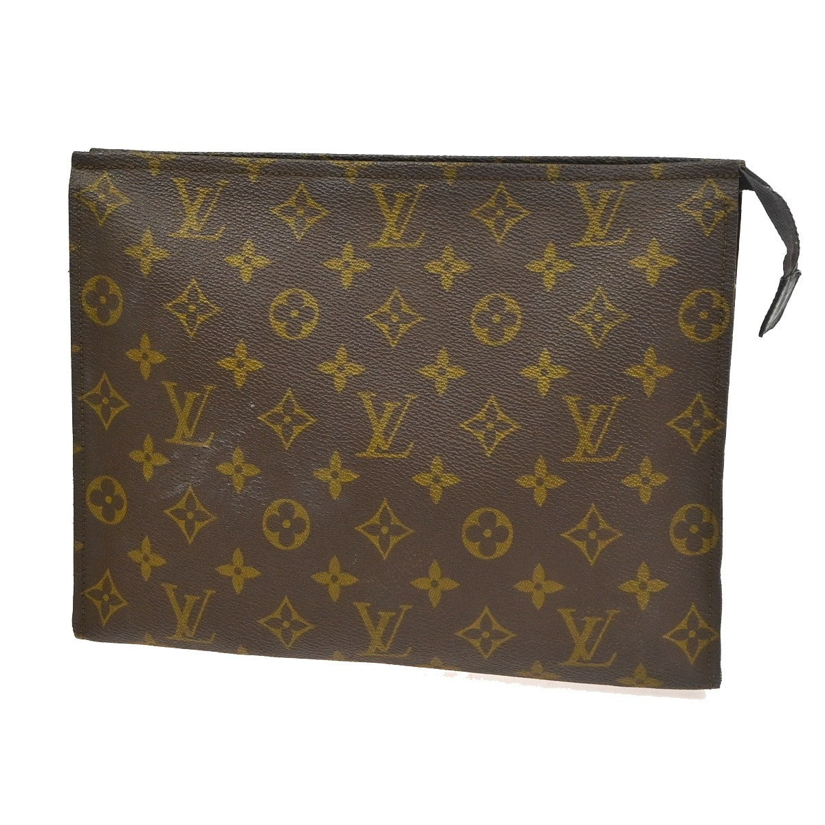 LOUIS VUITTON Poche Toilette 26 Clutch Pouch Bag Monogram Leather M47542 01YJ181