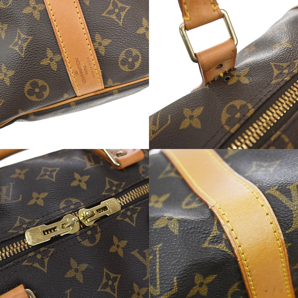 LOUIS VUITTON Keepall Bandouliere 50 Travel Hand Bag Monogram BN M41416 23YH403