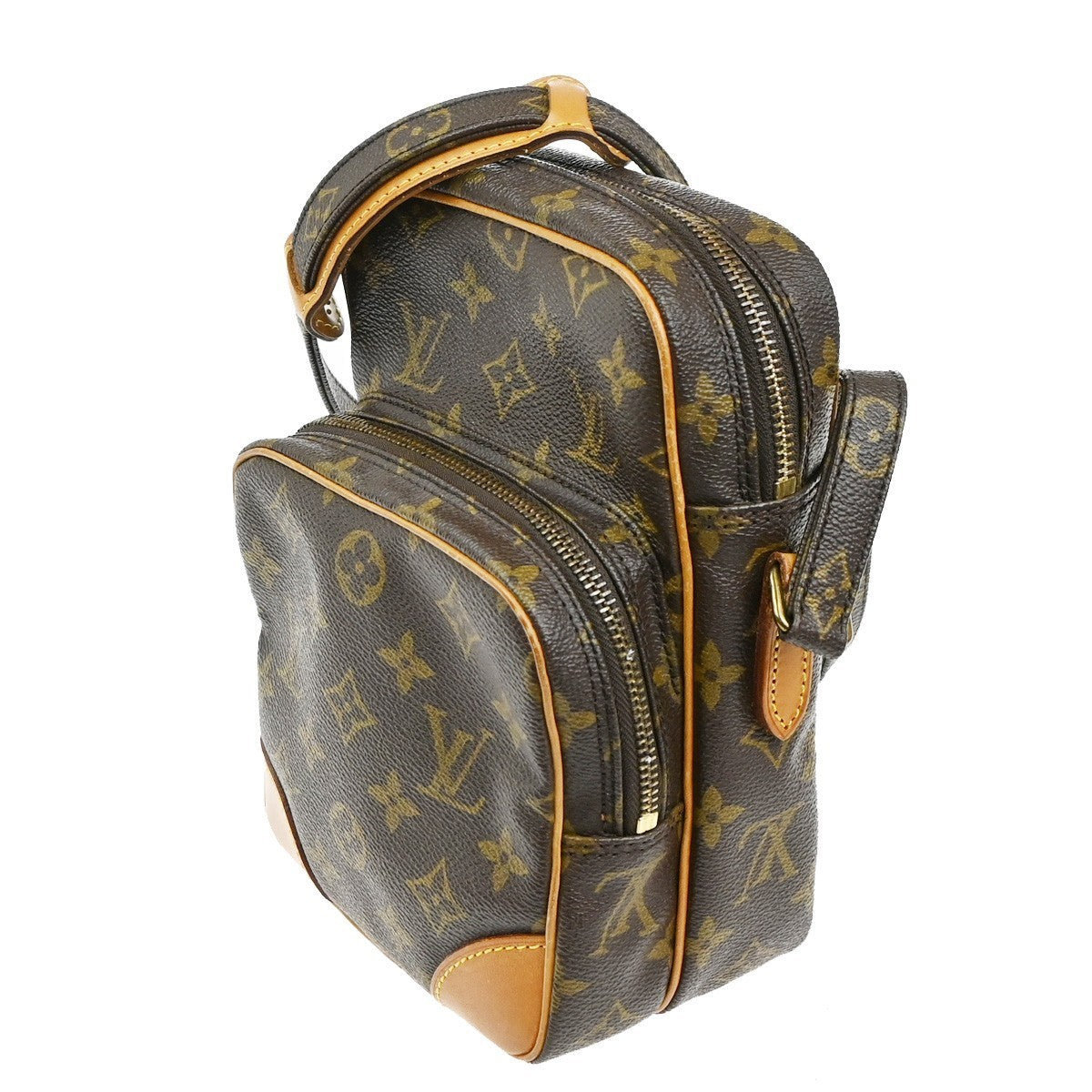 LOUIS VUITTON Amazon Crossbody Shoulder Bag Monogram Leather BN M45236 87TA502