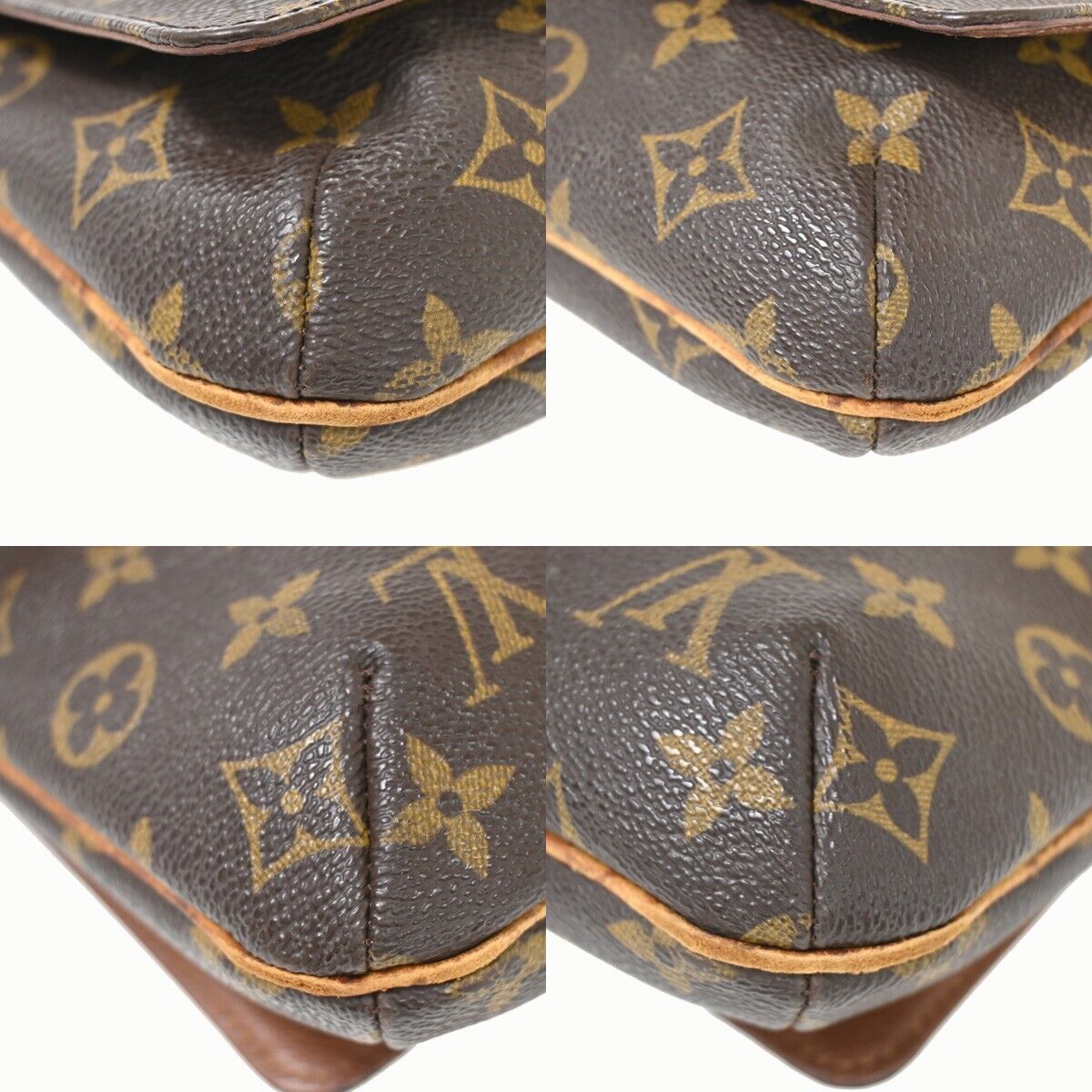 LOUIS VUITTON Musette Tango Short Shoulder Bag Monogram Leather M51257 32HB863