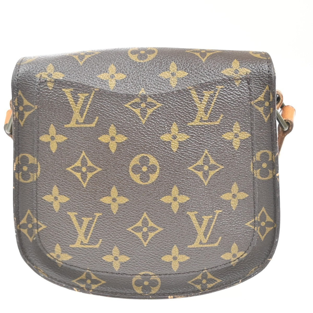 LOUIS VUITTON Mini Saint Cloud Shoulder Bag Monogram Leather BN M51244 32MA504