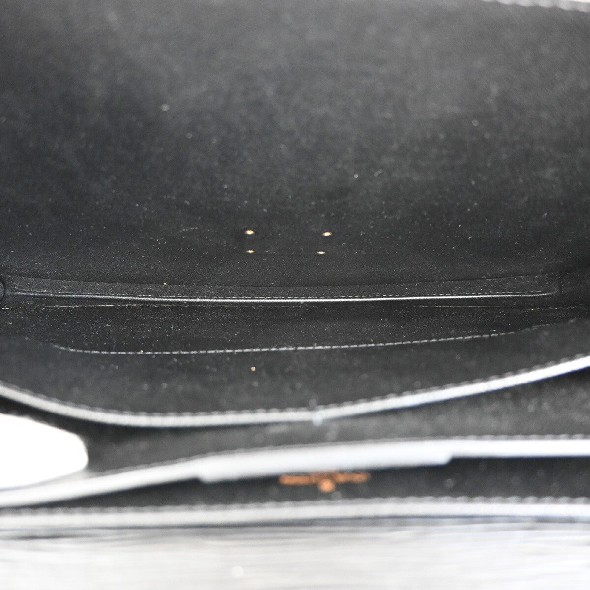 LOUIS VUITTON Serviette Ambassador Briefcase Bag Epi Black GHW M54412 30EE720