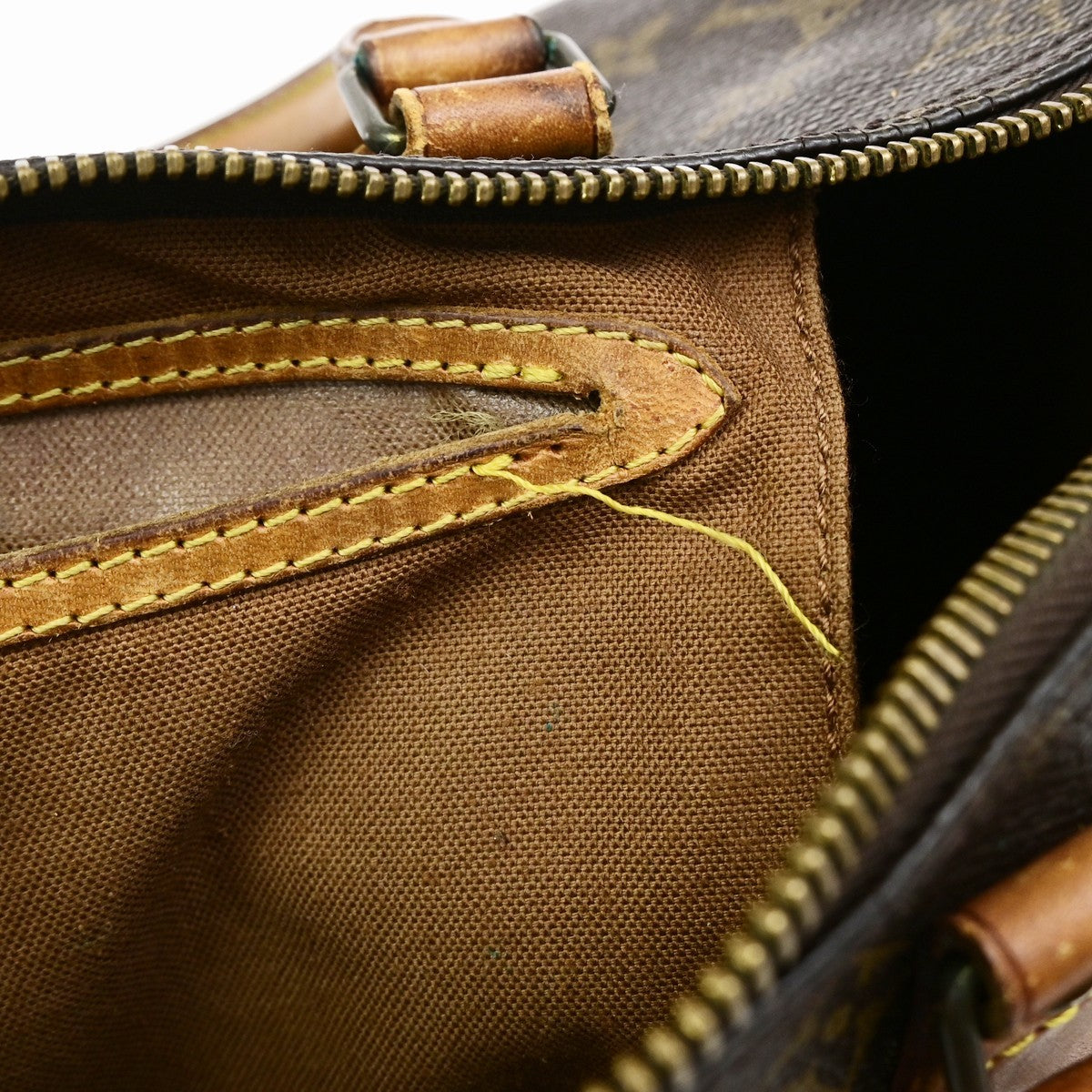 LOUIS VUITTON Speedy 30 Travel Hand Bag Monogram Leather Brown M41526 82YJ253