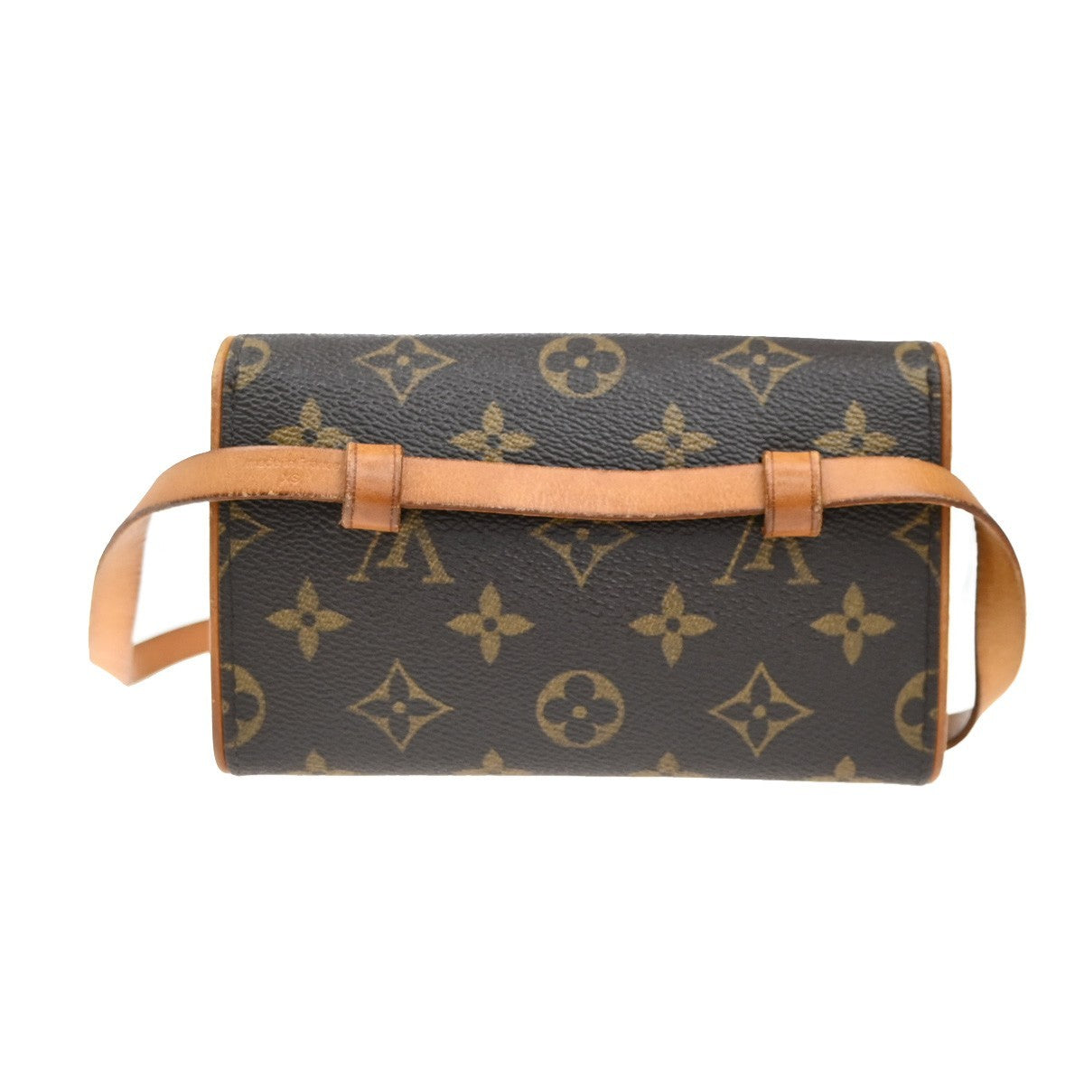 LOUIS VUITTON Pochette Florentine Bum Bag Monogram Leather Brown M51855 34CA093