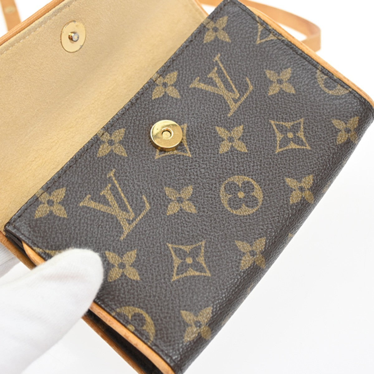 LOUIS VUITTON Pochette Florentine Bum Bag XS Monogram Brown M51855 88PA038