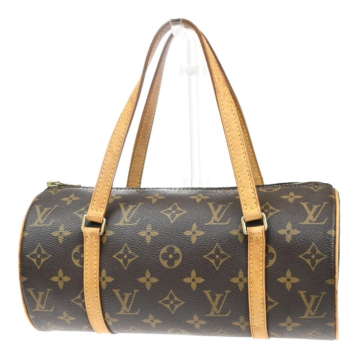 LOUIS VUITTON PAPILLON 26 Hand Bag Monogram Leather Brown France M51366 73SA014
