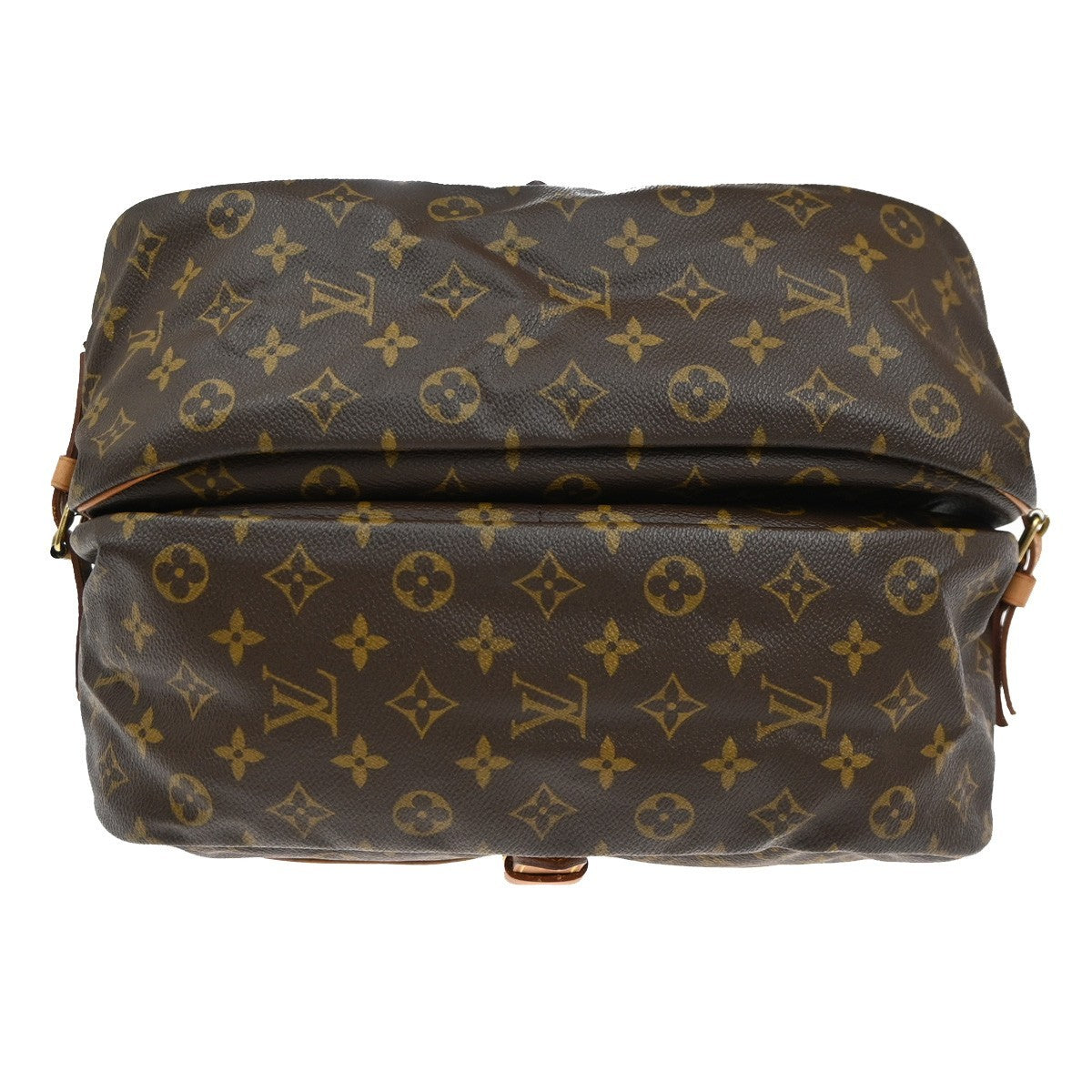 LOUIS VUITTON Saumur 35 Shoulder Bag Monogram Leather BN France M42254 96KC366
