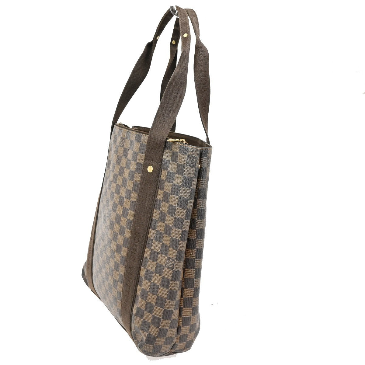 LOUIS VUITTON Cabas Beaubourg Shoulder Bag Damier Ebene Leather N52006 75KB546