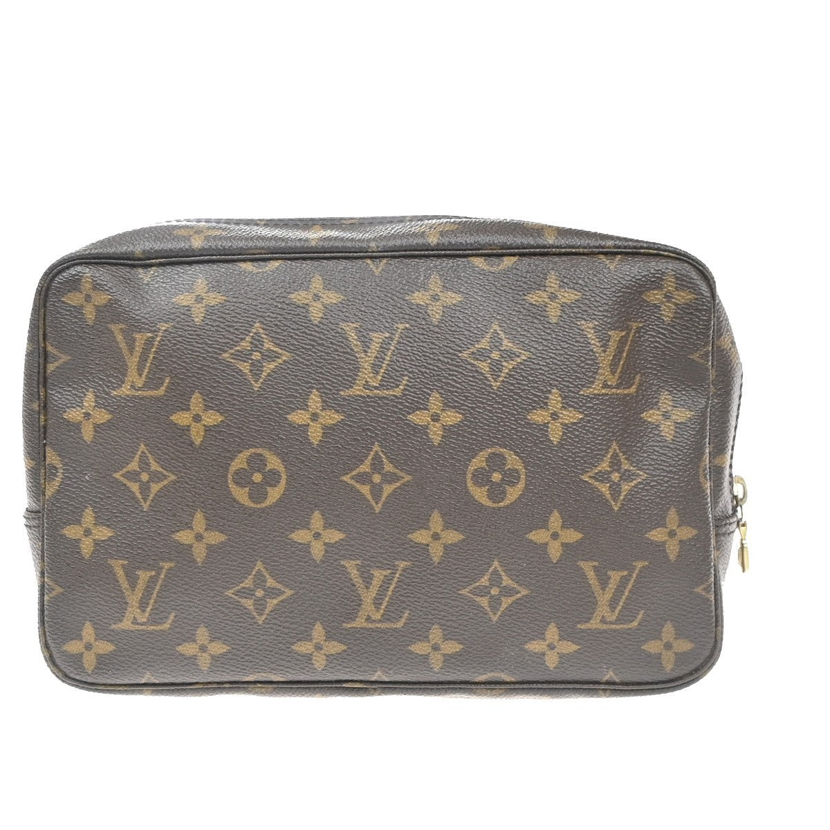 LOUIS VUITTON Trousse Toilette 23 Clutch Hand Bag Monogram Brown M47524 04CA768
