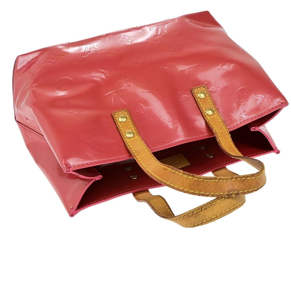 LOUIS VUITTON Read PM Hand Bag Monogram Vernis Patent Leather PK M9132F 09ED970