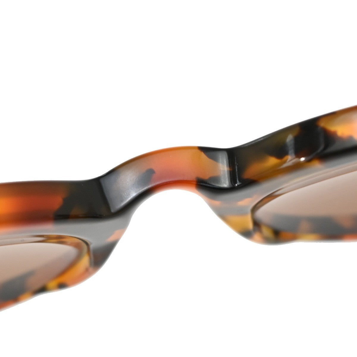 GUCCI Logo Sunglass GG 2410/S D19 Plastic Brown GHW Italy 09RL555