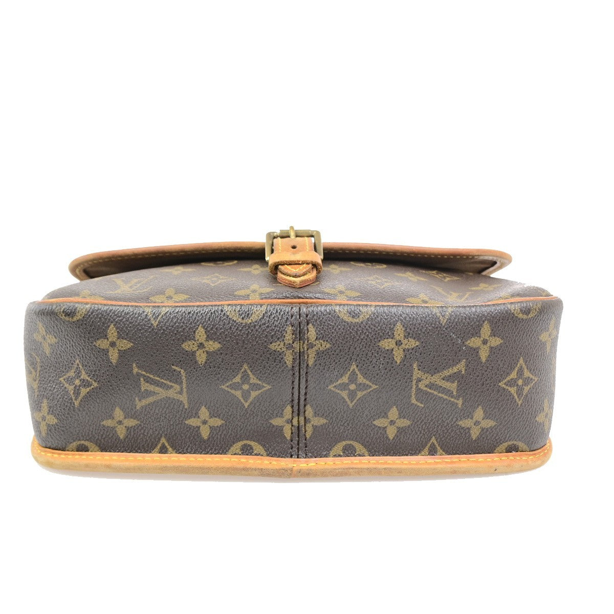 LOUIS VUITTON Sologne Shoulder Bag Monogram Leather Brown France M42250 16PA130