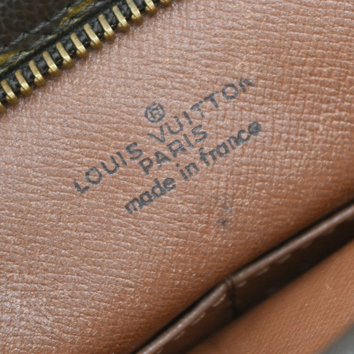 LOUIS VUITTON Compiegne 28 Clutch Bag Monogram Leather Brown GHW M51845 65KP317