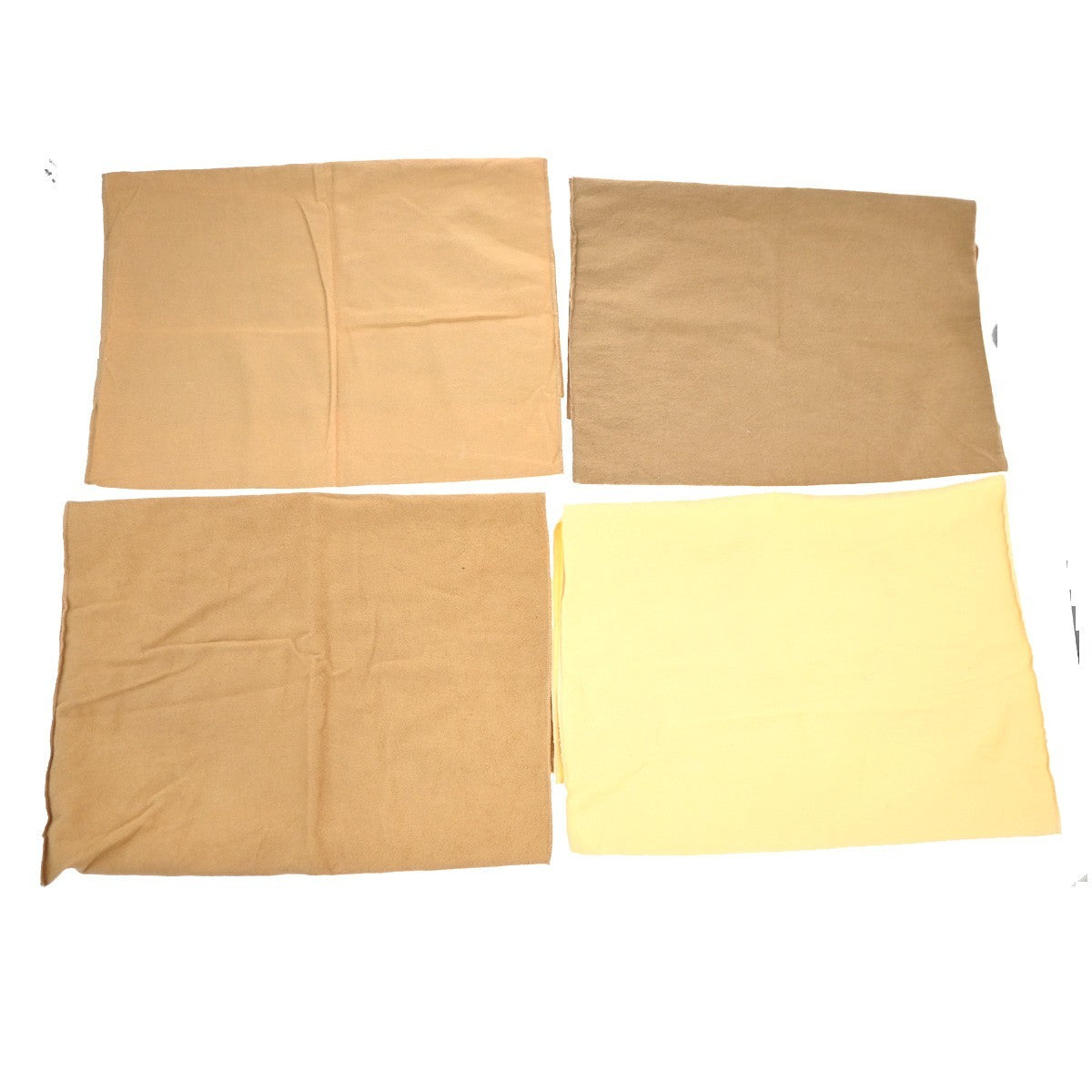 LOUIS VUITTON Logo 20 Set Drawstring Dust Bag Canvas Cotton Beige Brown 63EG382