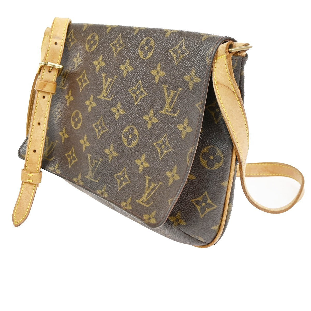 LOUIS VUITTON Musette Tango Long Shoulder Bag Monogram Leather BN M51388 35CA721