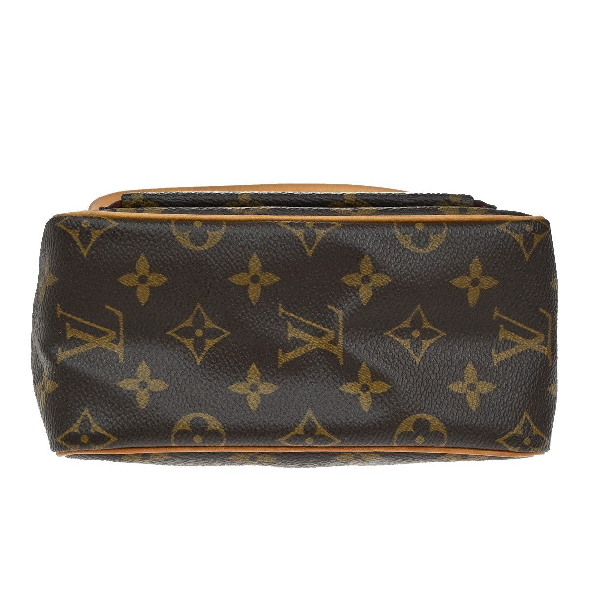 LOUIS VUITTON Viva Cite PM Shoulder Bag Monogram Leather Brown M51165 49MA011