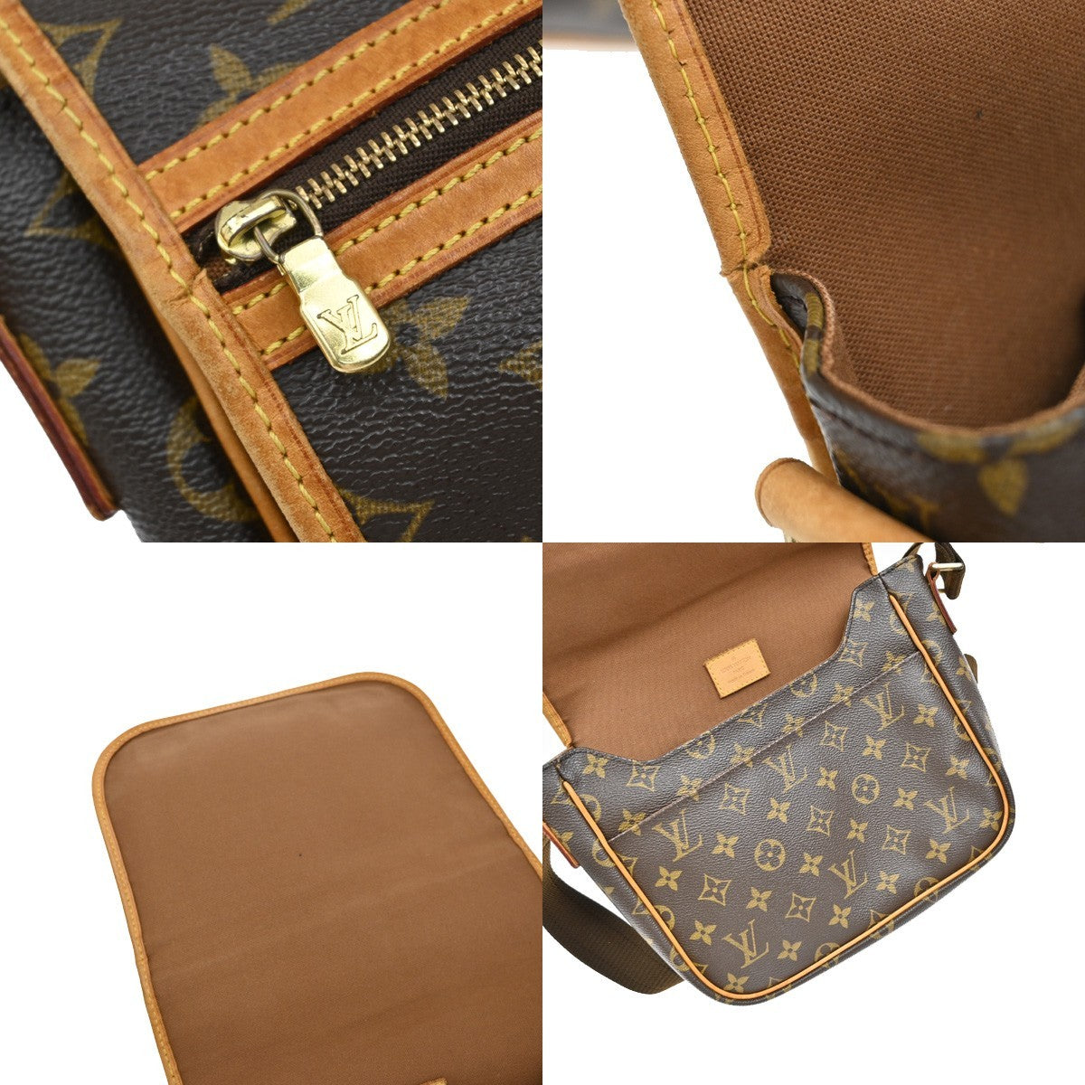 LOUIS VUITTON Messenger Bosphore PM Shoulder Bag Monogram Leather M40106 16KB475