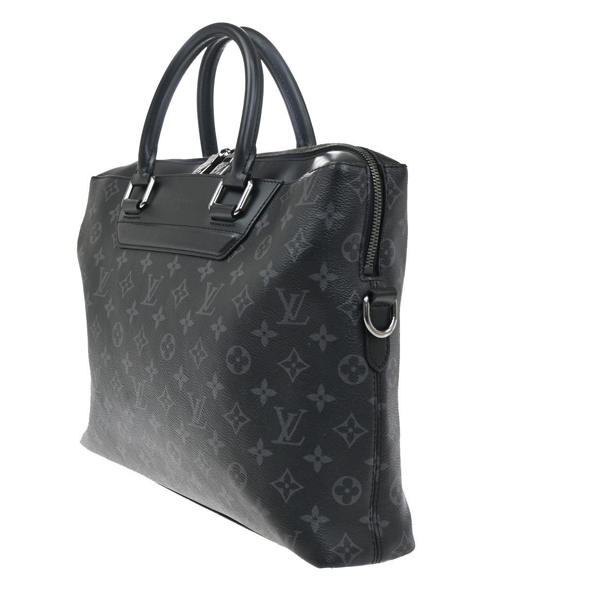 LOUIS VUITTON Odyssey Briefcase Hand Bag Monogram Eclipse Black M44222 15CA313