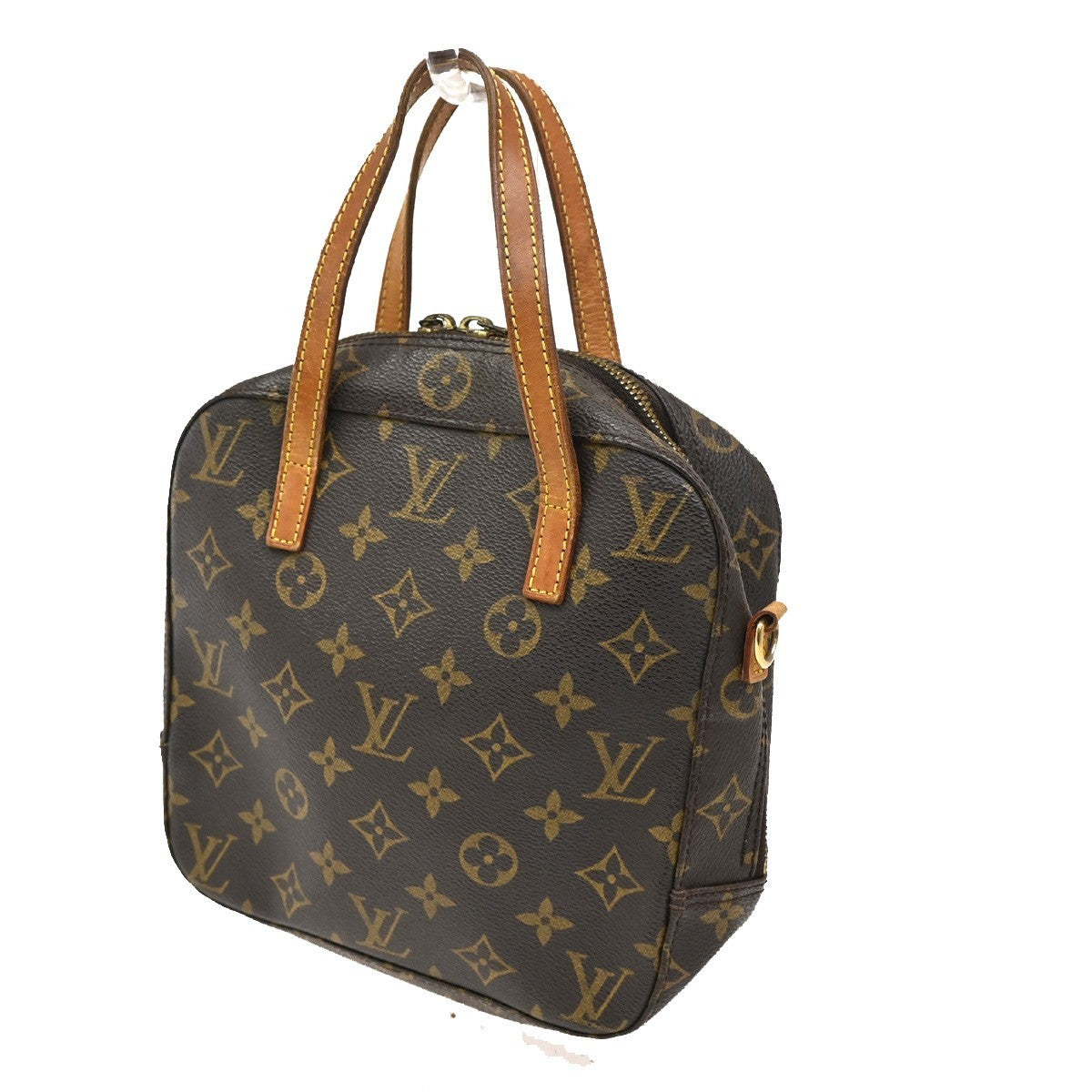 LOUIS VUITTON Spontini Shoulder Hand Bag Monogram Leather BN M47500 33CA541