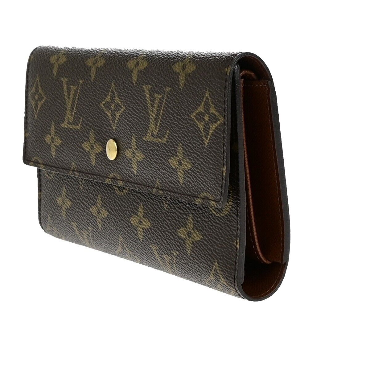 LOUIS VUITTON International Long Trifold Wallet Monogram Leather M61215 84EB693