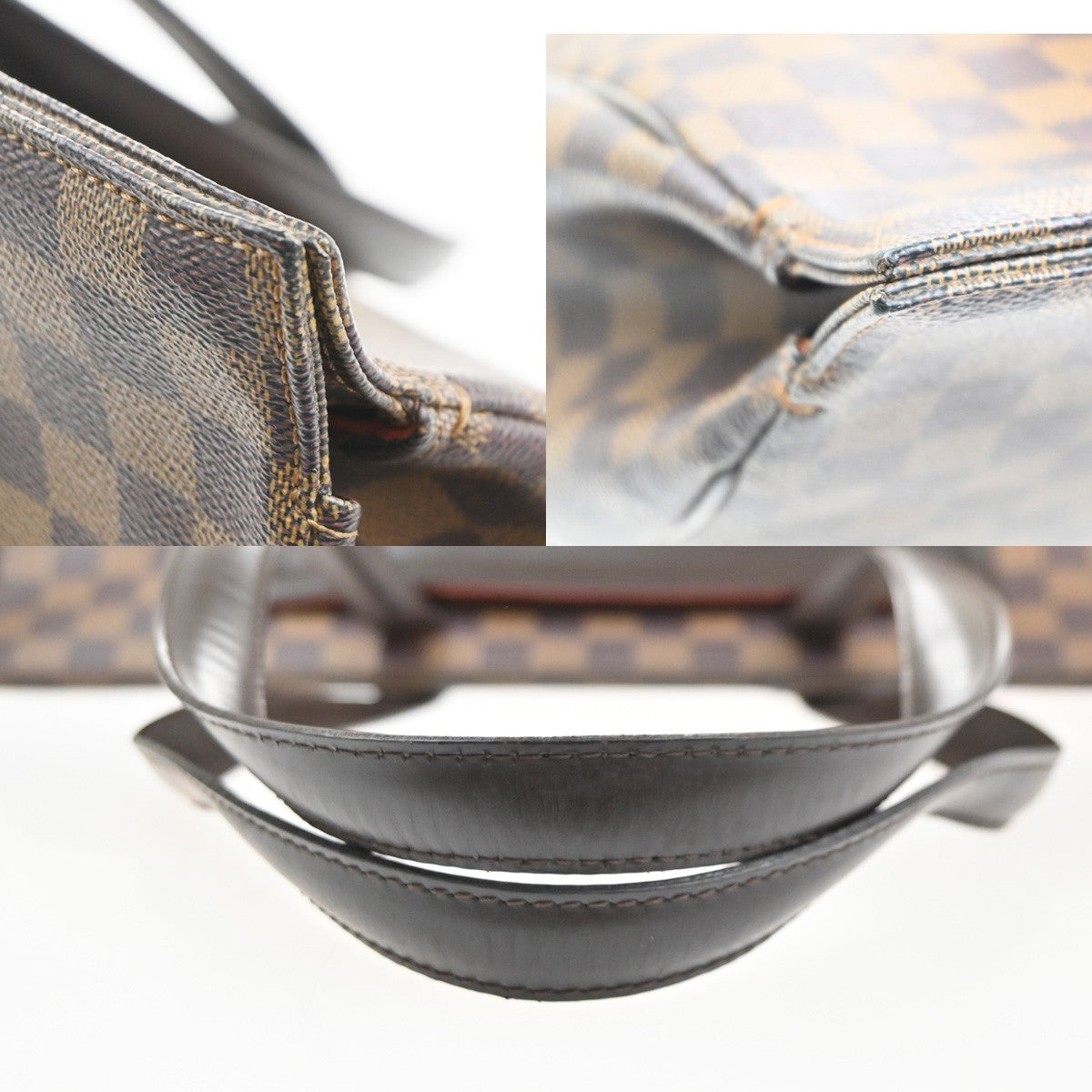 LOUIS VUITTON Parioli GM Shoulder Bag Damier Ebene Leather BN N51124 14MA533
