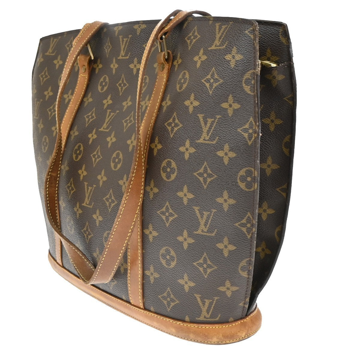 LOUIS VUITTON BABYLONE Shoulder Bag Monogram Leather Brown France M51102 32KD247