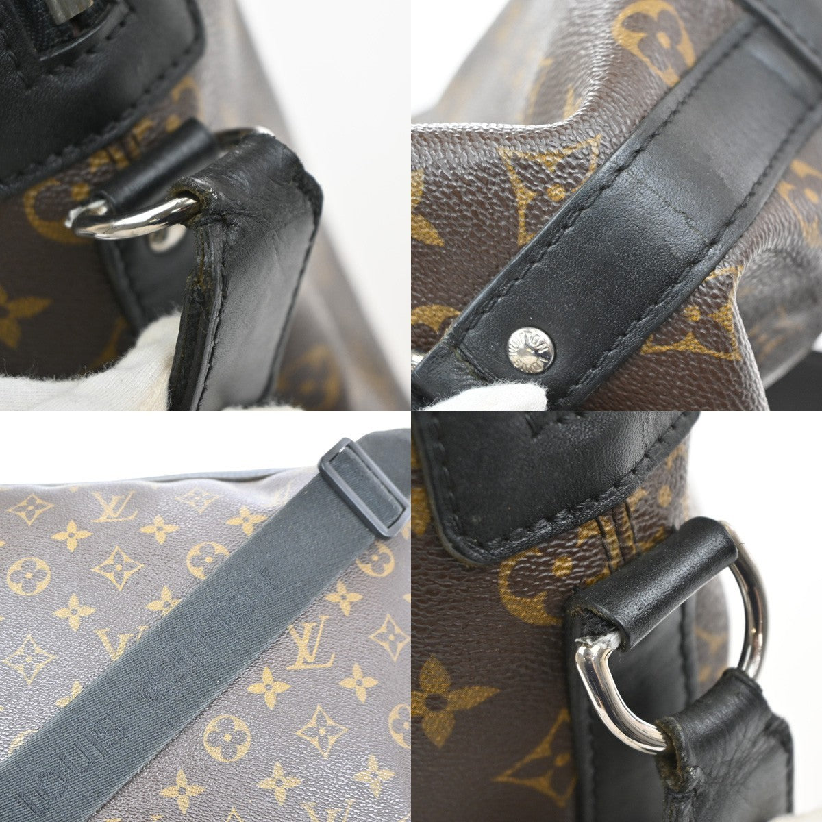 LOUIS VUITTON Torres Shoulder Bag Monogram Macassar Leather BN BK M40387 18MA647