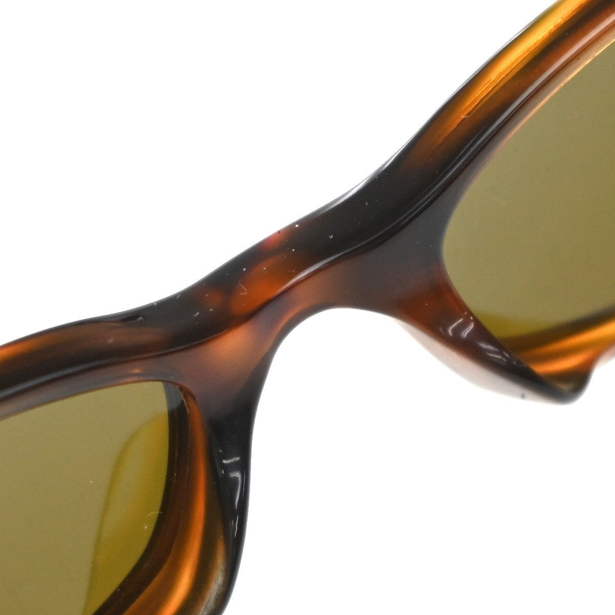 CHANEL CC Logo Sunglasses Eye Wear Plastic Brown GHW Italy 5104-B 63RF983